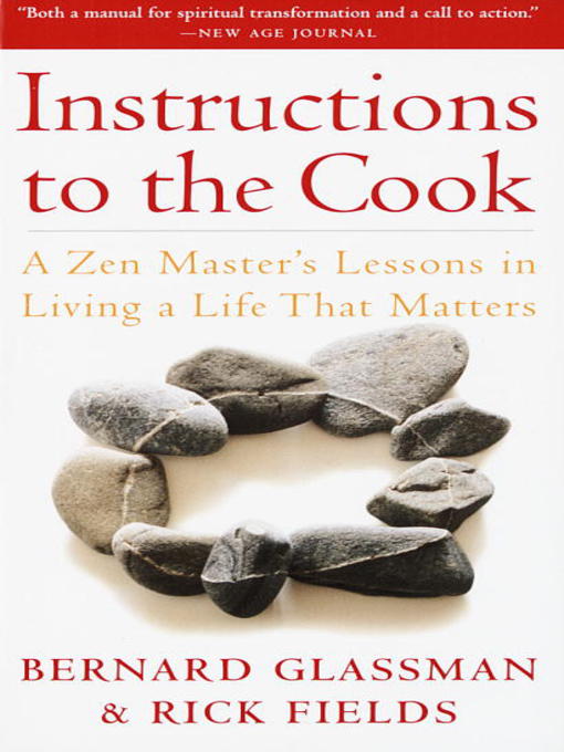 Title details for Instructions to the Cook by Bernard Glassman - Available